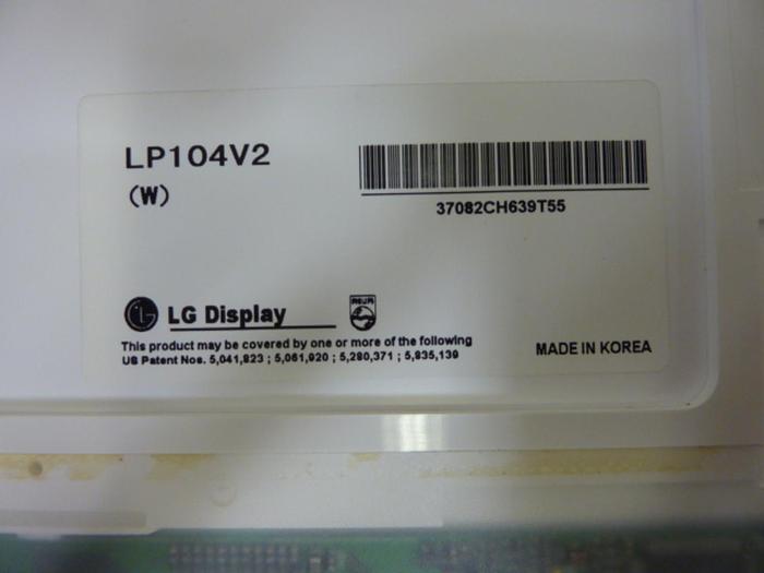 Used BARBER COLMAN LCD Color Replacement Screen LP104V2 Used