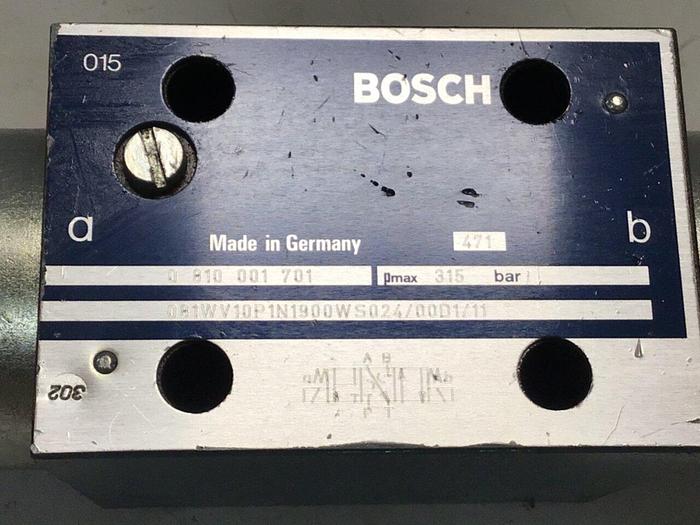 Used BOSCH Valve 0 810 001 701 #136577