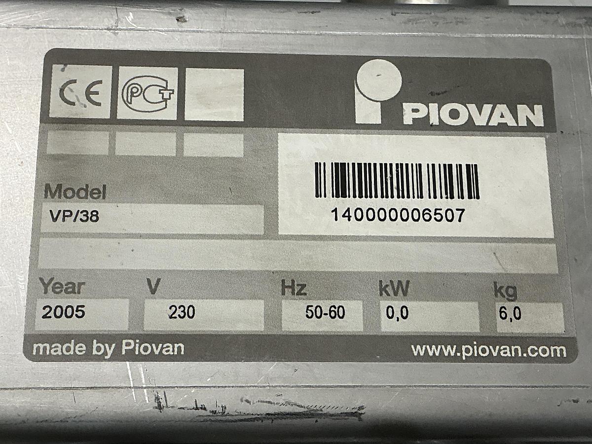 Used PIOVAN VP/38
