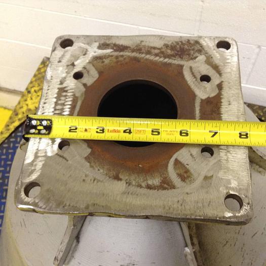 Used METAL FABRICATOR Hopper w/ Lid HOPPER835 #74835