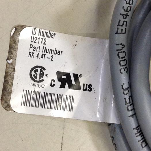 Used TURCK ELEKTRONIK Cable RK 4.4T-2 #84423