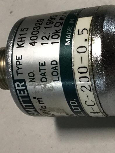 Used NAGANO Pressure Transducer KH15-PT14-C-200-0.5 #126571