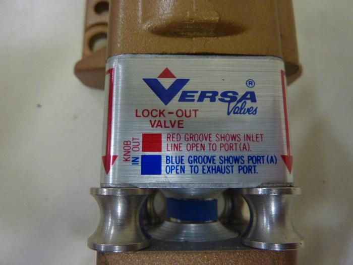 Used VERSA Lock Out Valve VIZ-3511-LOVB #52589