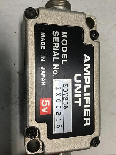 Used TOSHIBA Amplifier Unit EDV208 #134851
