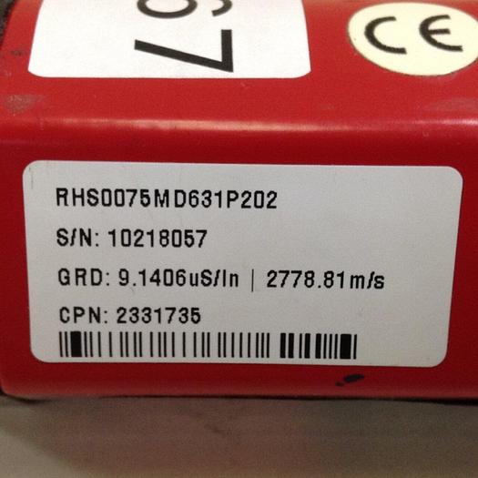 Used TEMPSONICS Linear Transducer RHS0075MD631P202 #86367