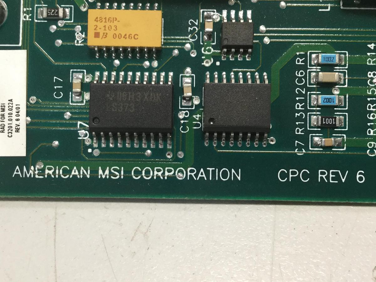 Used AMERICAN MSI Circuit Board C3201.010.022A Used