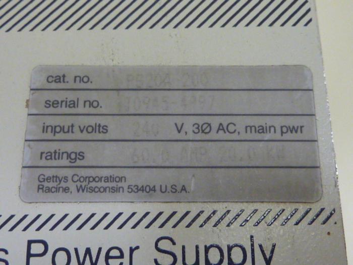 Used AEG AC Servo Drive PS20A-200 #56832