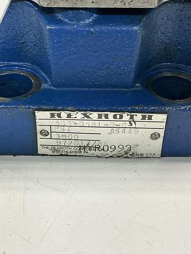 Used MANNESMANN REXROTH DBETR-10/180