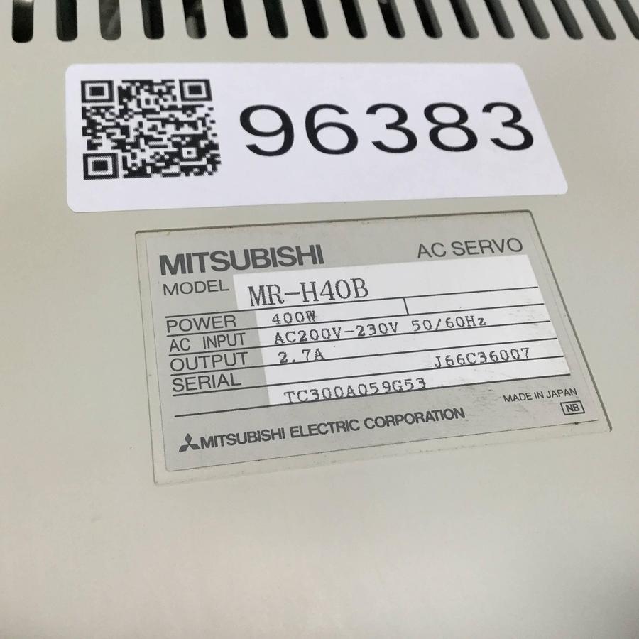 Used MITSUBISHI AC Servo Drive MR-H40B Used