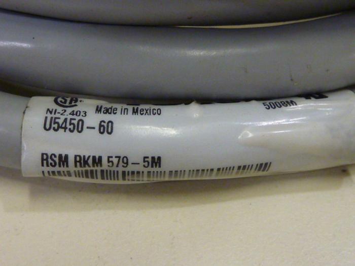 Used TURCK ELEKTRONIK Mini-Fast Cable U5450-60 #57975