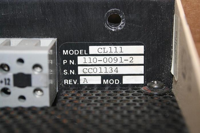 Used MODICON Servo Drive Controller CL111 #20394