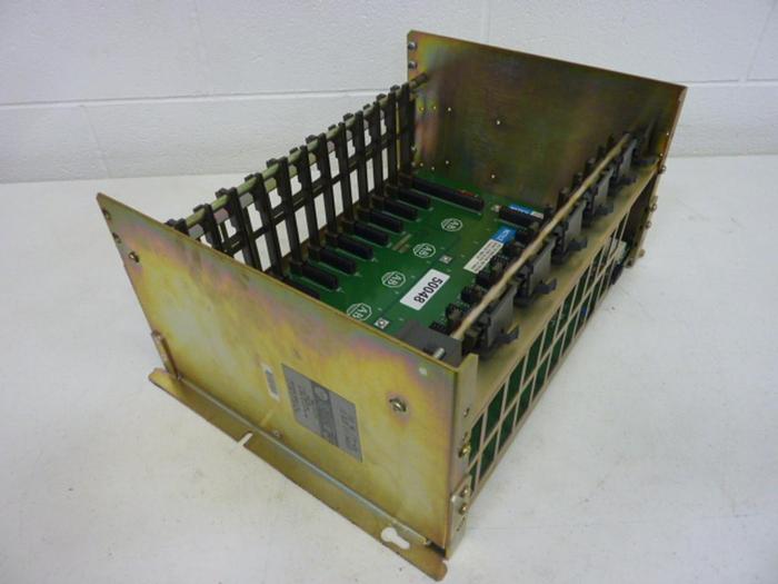 Used ALLEN BRADLEY 12 Card Slot Rack Chassis 1771-A3B SER B #67540