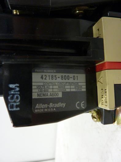 Used ALLEN BRADLEY Starter 509-AOD SER B W32 #58024