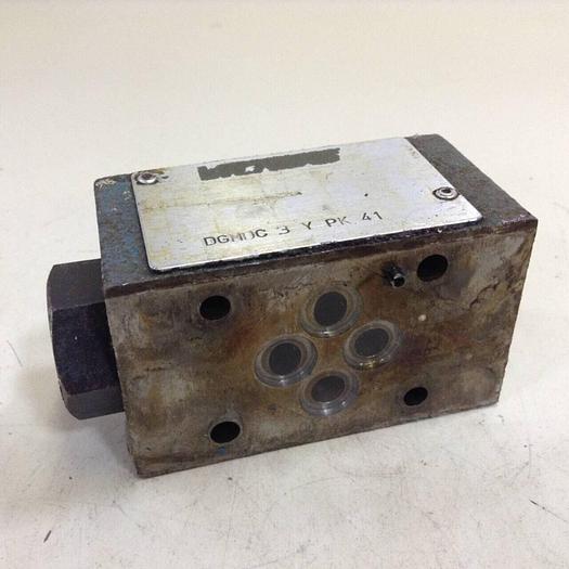 Used VICKERS Check Valve DGMDC 3 Y PK 41 #72649