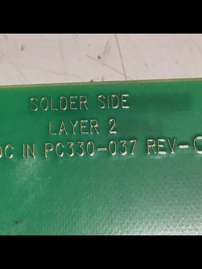 Used VAN DORN DC Input Board 330037 PC330-037 Used