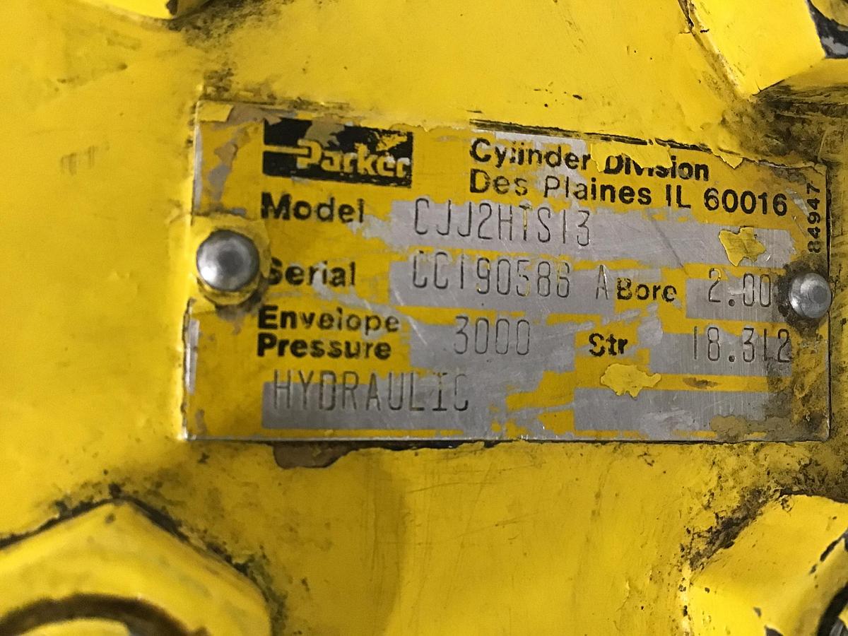 Used PARKER CJJ2HTS13 Hydraulic Cylinder Used #142398