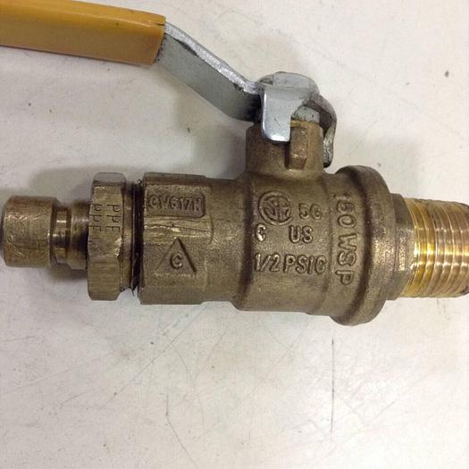 Used PPE 1/2" Ball Valve 600WOG #81910
