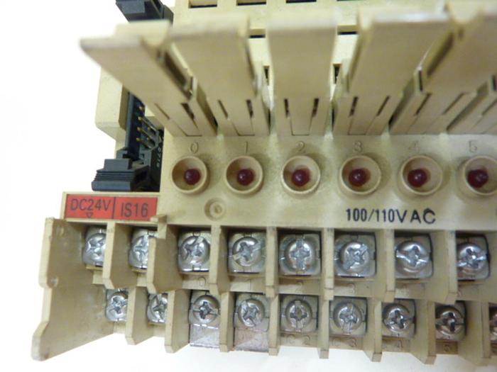 Used OMRON Relay Block Base P7TF-IS16-KU #46083