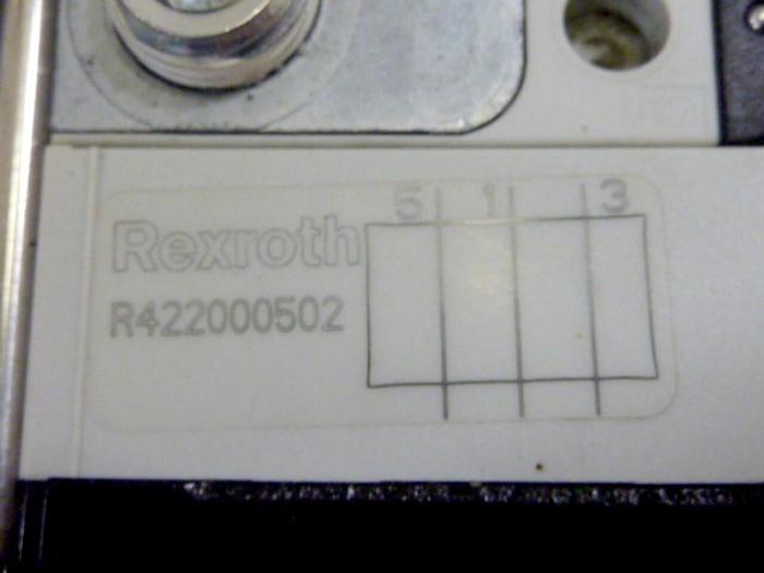 Used REXROTH Blind Panel R422000502 #63459