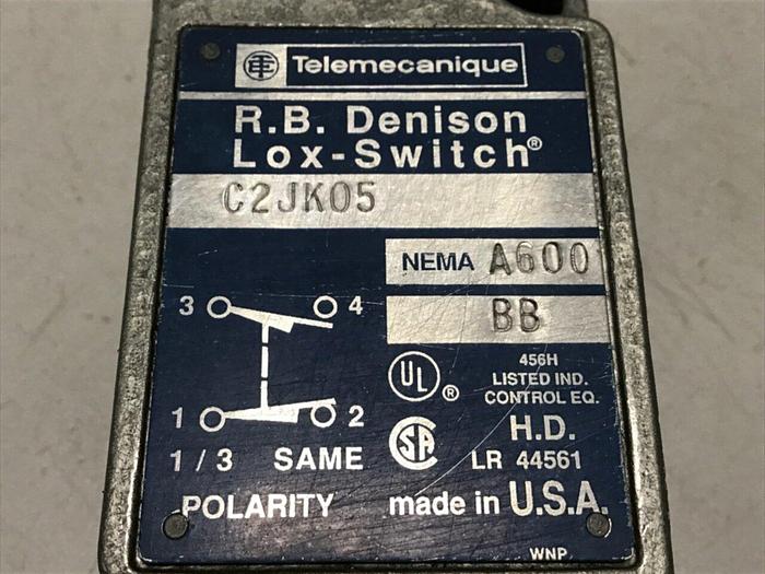 Used TELEMECANIQUE Lox-Switch C2JK05 #113175