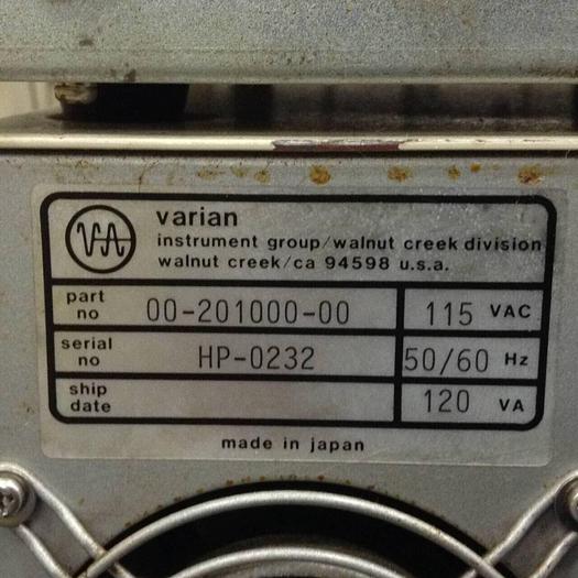 Used VARIAN Variable Wavelength Detector w/ HPLC Pump 2050 / 2010 #75898