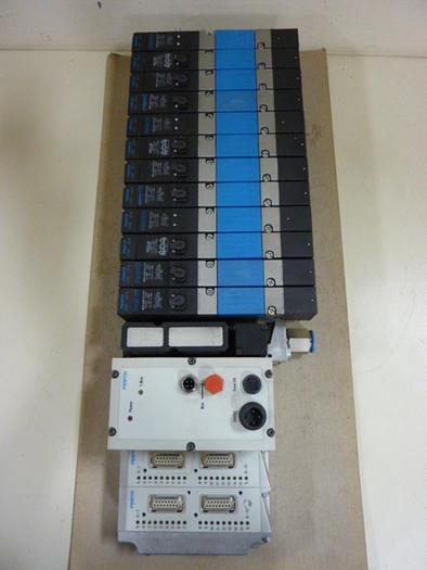 Used FESTO Control Block w/ Valves IFB8-03 #52801