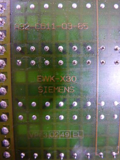 Used SIEMENS Slot Rack Base A32-C611-03-85 #47673
