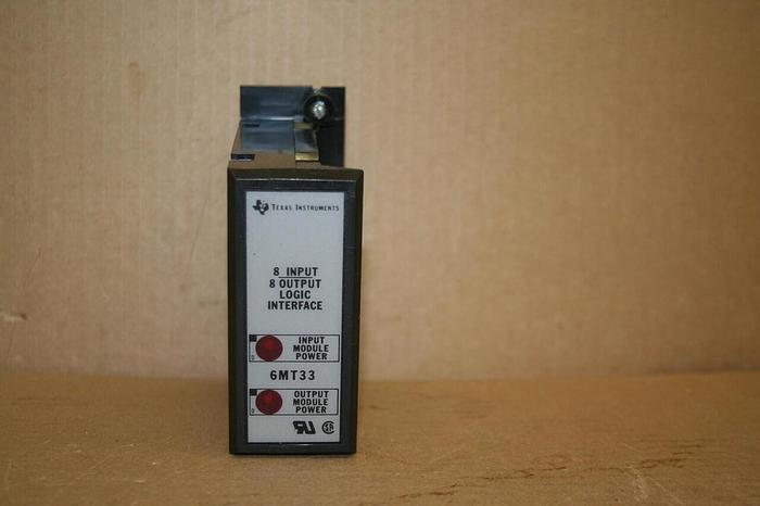 Used TEXAS INSTRUMENTS Logic Interface Module 6MT33 Used