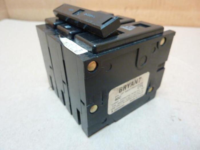 Used BRYANT 15 Amp Circuit Breaker BR315 #38779