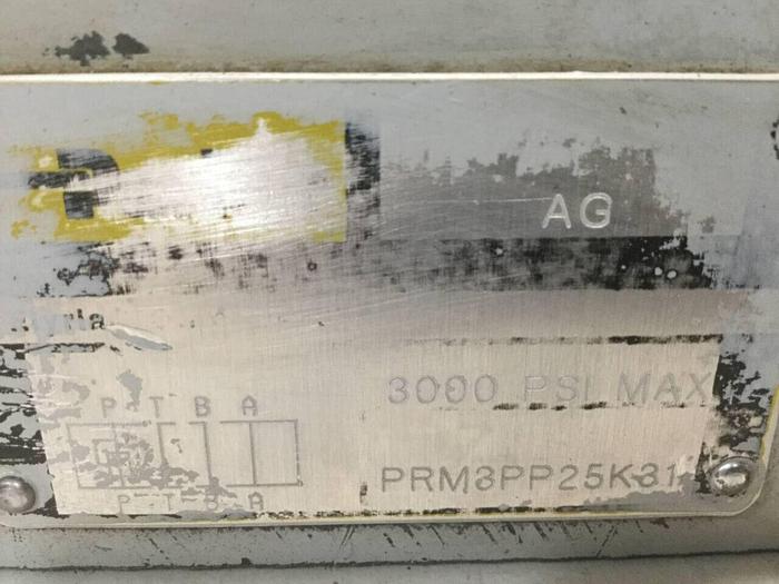Used PARKER Hydraulic Valve PRM3PP25K #99567