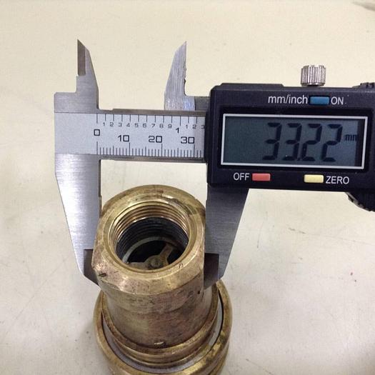 Used TOMCO INC Double Shutoff Quick Coupler Fitting THK6 #84858