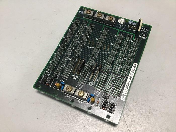 Used CTI Van Dorn Control Rack Board CTI 605 Z9448282B #111421