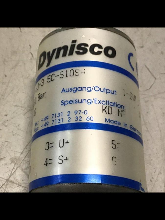 Used DYNISCO Pressure Transducer IDA353-3-5C-S109A Used