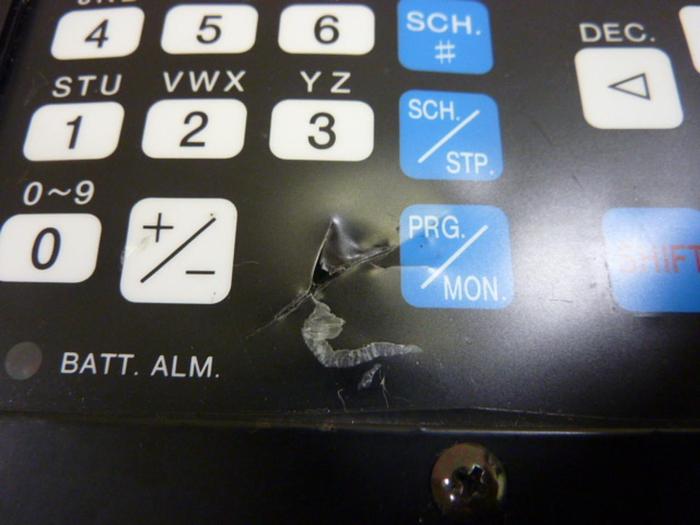 Used WELDING TECHNOLOGY CORP Teach Pendant TB98-P01A #51949