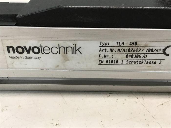 Used NOVOTECHNIK Linear Transducer TLH450 Used