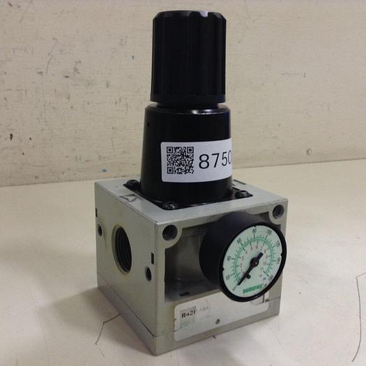 Used NUMATICS Regulator w/ Gauge R42R-08G #87501