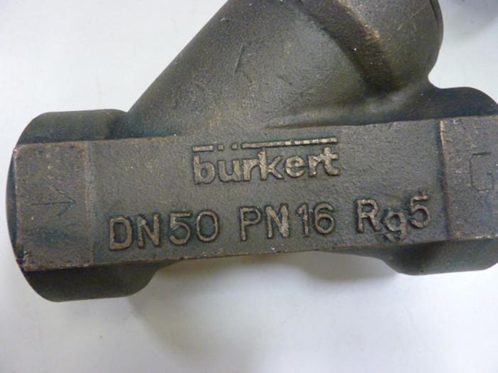 Used BURKERT EASY FLUID CONTROL Angle Seat Valve SYST-2000 USED