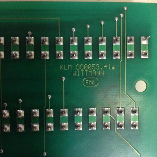 Used WITTMANN Circuit Board KLM 990053.41A #88630