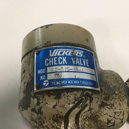Used VICKERS Check Valve C2815JAJ #97661