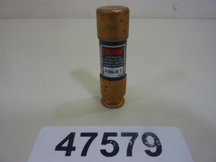Used BUSSMANN 7 Amp Fuse FRN-R-7 #47579