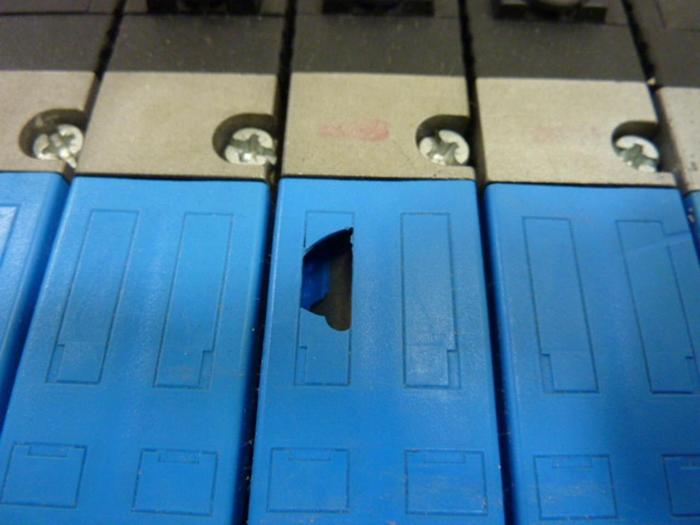 Used FESTO Control Block w/ Valves IFB8-03 #52679
