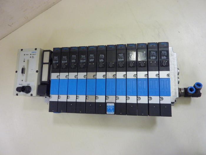 Used FESTO Control Block / Valve Terminal IFB13-03 Used