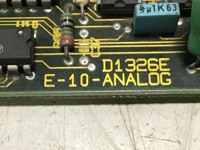 Used KEBA Circuit Board E-10-ANALOG D1326E Used