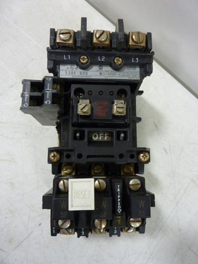 Used ALLEN BRADLEY Starter Size 1 520F-BOD SER W W32 #58020