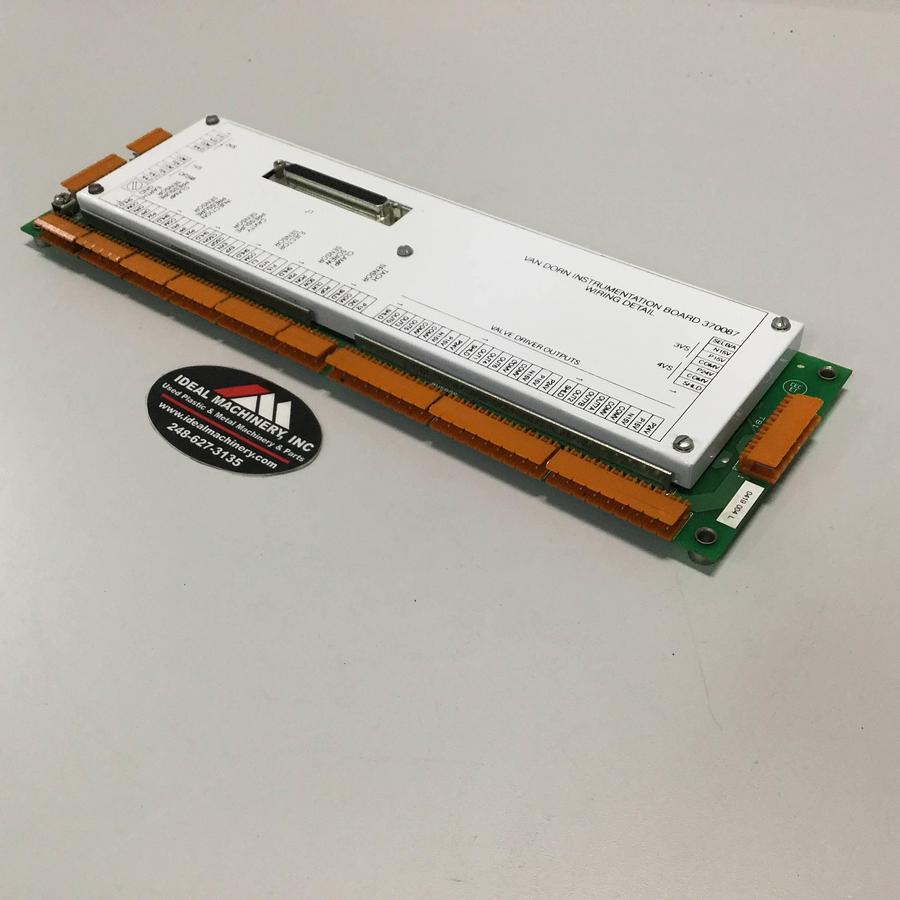 Used VAN DORN Instrumentation Board 370087 USED