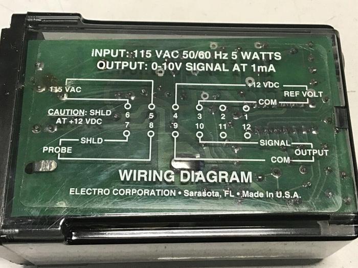 Used ELECTRO CORP Relay PA11564 #140674