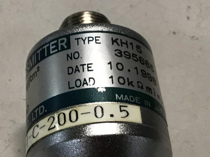 Used NAGANO Pressure Transducer KH15-PT14-C-200-0.5 Used