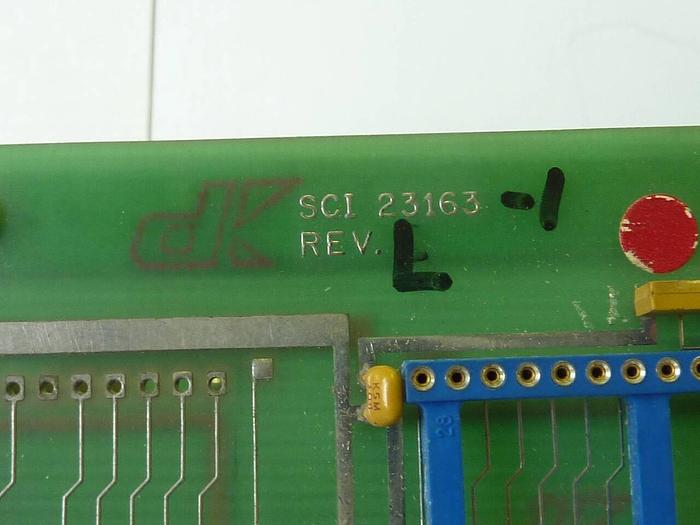 Used SCI Epic Operator Interface Board 22939 REV T USED