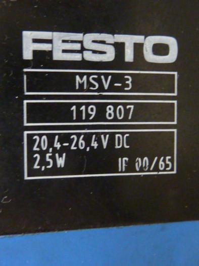 Used FESTO Control Block / Valve Terminal IFB8-02 #52740