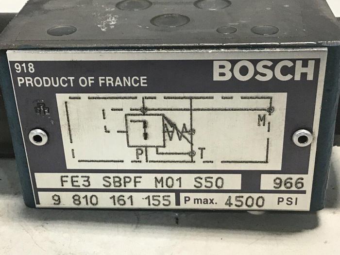 Used BOSCH Valve FE3SBPFM01S50 9 810 161 155 #137548